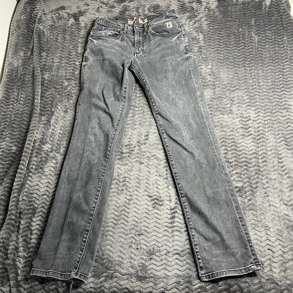 Pepe Jeans London Jeans Mens Gray Slim Fit Stretch Denim straight Leg 30x34